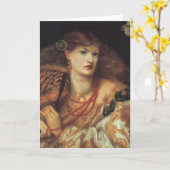 Carte Dante Rossetti Monna (Fleur jaune)