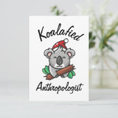 Carte d'anthropologue koalifié (Debout devant)