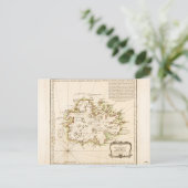 Carte d'Antigua par Juan Lopez (1780) (Debout devant)