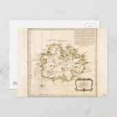 Carte d'Antigua par Juan Lopez (1780) (Devant / Derrière)