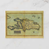 Carte d'antiquaire du classique 1823 de Hispaniola (Dos)