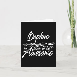 Carte Daphne Nom du cadeau Funny Personnalisé Femmes Ann