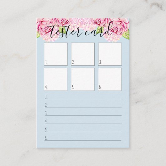 Carte d'appareil de contrôle - carte d'échantillon (Devant)