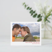 Carte d'appartement de Noël (Debout devant)