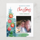 Carte d'appartement de Noël (Devant)