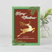 Carte d'appartement de vacances Red et Green Busin (Debout devant)