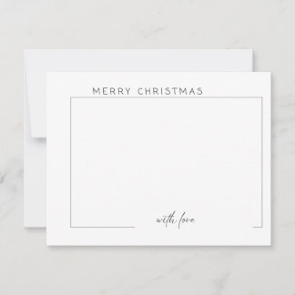 Carte d'appartement Noël