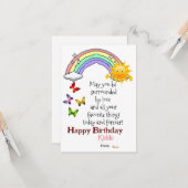 Carte d'appartement pour enfants (Devant/Arrière en situation)