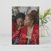 Carte d'appartement pour la fête des mères (Debout devant)