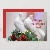 Carte d'appartement pour la Saint-Valentin (Devant / Derrière)