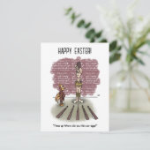 Carte d'appartement Time's Up Paster (Debout devant)