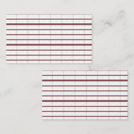 Carte d'appel (Devant / Derrière)