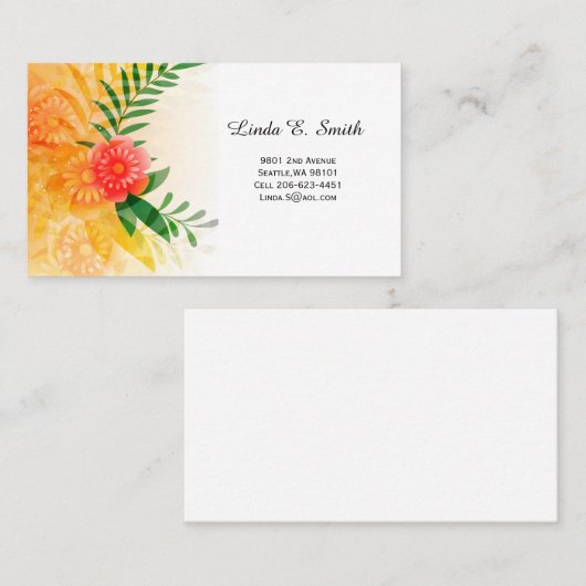  Carte d'appel (Devant / Derrière)