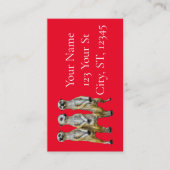 Carte D'appel 3 Meerkats debats Thunder_Cove (Devant)