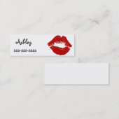 Carte d'appel à la chandelle (Devant / Derrière)