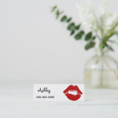 Carte d'appel à la chandelle (Debout devant)