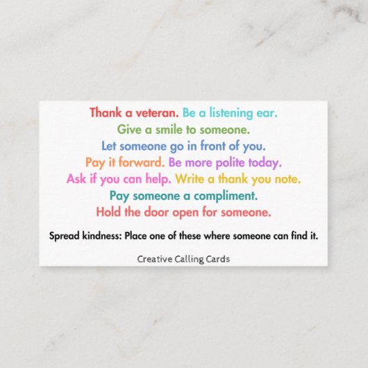 Carte D'appel Abee (Dos)