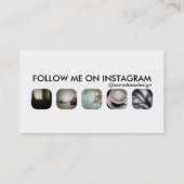 Carte D'appel abonnés instagram (Dos)