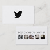 Carte D'appel abonnés twitter (Devant / Derrière)