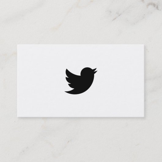 Carte D'appel abonnés twitter (Devant)