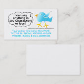 Carte D'appel Affaires ou télécartes de 140 caractères (Devant / Derrière)