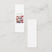 Carte D'appel Anniversaire de Kitten Pilot (Devant / Derrière)
