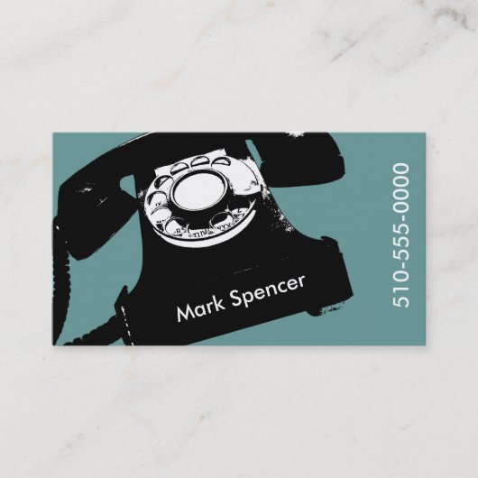 Carte D'appel appeler (Devant)