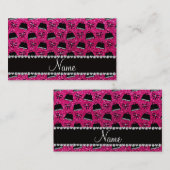 Carte D'appel Arc au néon nommé personnalisé de bourses de (Devant / Derrière)