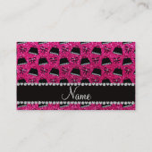 Carte D'appel Arc au néon nommé personnalisé de bourses de (Dos)