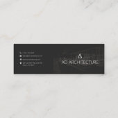 Carte D'appel Architecte de Penthouse de Luxe (Dos)