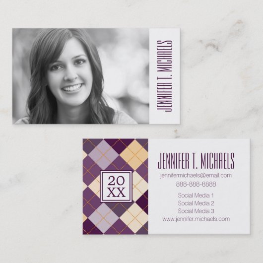 Carte D'appel Arrière - plan de chandail de l'obtention du (Devant / Derrière)