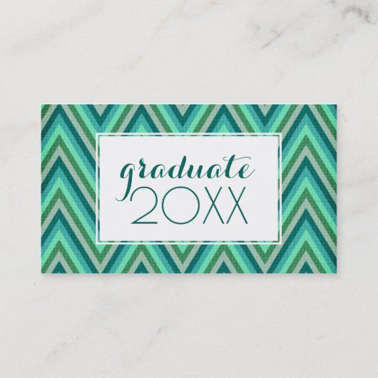 Carte D'appel Arrière - plan rayé de zigzag de l'obtention du (Dos)