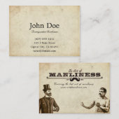 Carte D'appel Art de télécarte de virilité (Devant / Derrière)