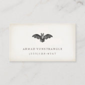Carte d'appel Bat Vampire (Devant)