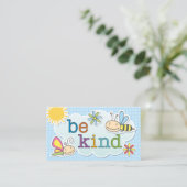 Carte D'appel Be Kind Cards - Encourage Acts of Kindness (Debout devant)