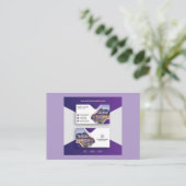 Carte D'appel Beautiful Business Cards (Debout devant)