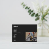Carte D'appel Bébé Sandhill avec la maman (Debout devant)