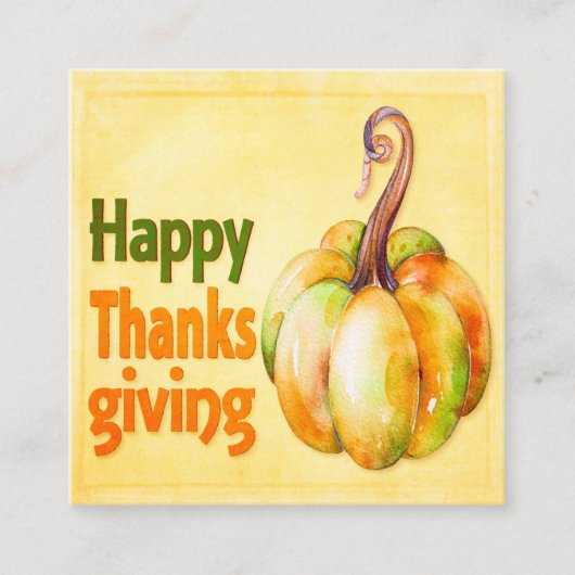 Carte D'appel Bénédiction et Merci Bon thanksgiving Message (Devant)
