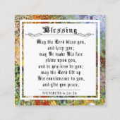 Carte D'appel BIble Priestly Bénédiction Abstraite Paint Note Ca (Devant)