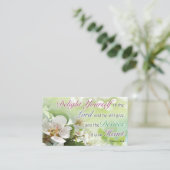 Carte D'appel Bible Verse, Religious Motivational Cards (Debout devant)