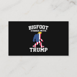 Carte D'appel Bigfoot Se Déplace Avec Les Élections Trump De 202