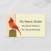 Carte D'appel Birder (Devant)