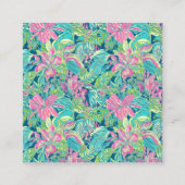 Carte d'appel Blue Chinoiserie, boîtier Monogram (Dos)