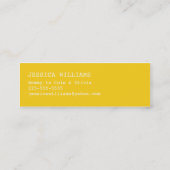 Carte D'appel "Bonjour" bulle de la parole (Dos)