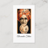 Carte D'appel Boule de cristal unique Fortune Teller (Devant)