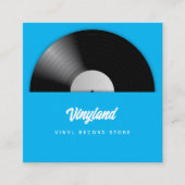 Carte D'appel Boutique vinyle (Devant)