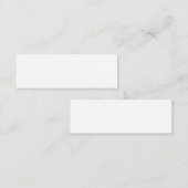 Carte D'appel Calling Card (Devant / Derrière)