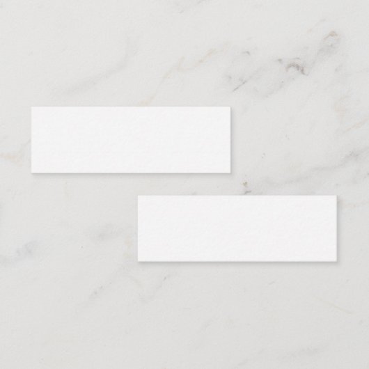 Carte D'appel Calling Card (Devant / Derrière)