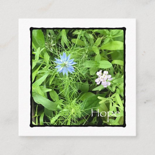 Carte D'appel Carré d'espoir (Devant)