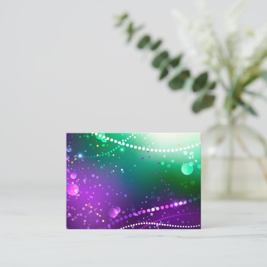 Carte D'appel Carthagène Solive Purple (Debout devant)